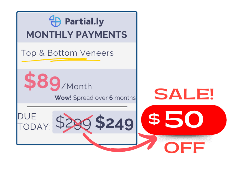 partially monthly payments 50 off updated 071824